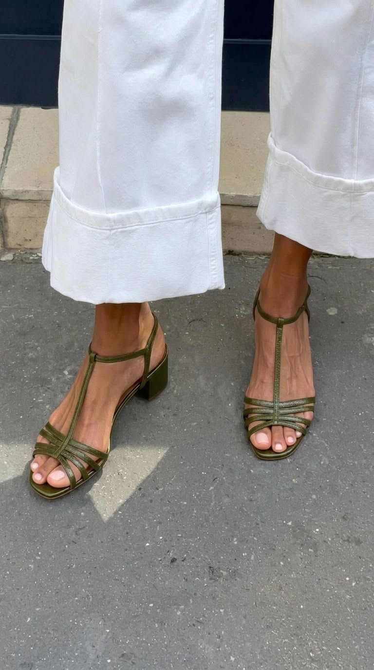 Alegre | Sandalias doradas: elegancia para el día a día
