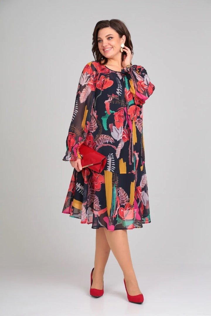 Florida – Élégante robe fleurie