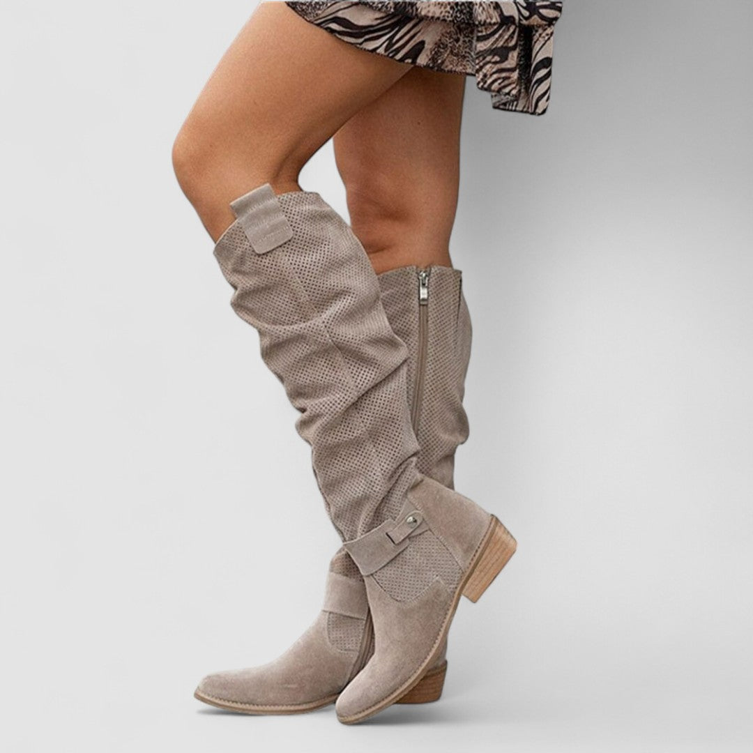 Georgiana | Bottes western souples montant jusqu&