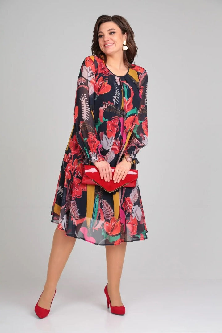 Florida – Élégante robe fleurie