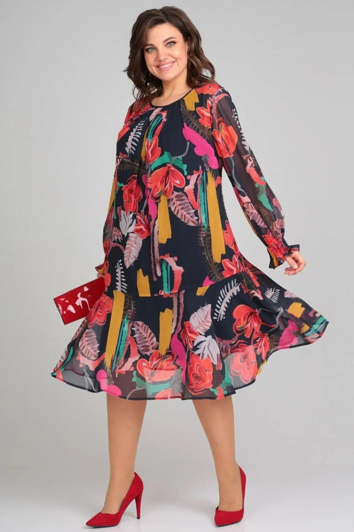 Florida – Élégante robe fleurie