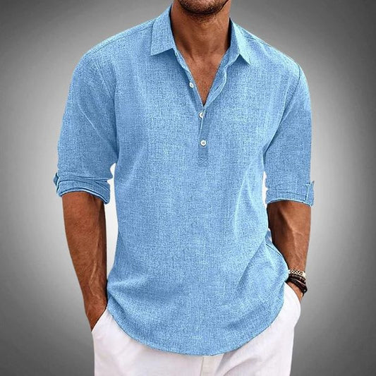 Mario™ | Chemise en lin classique