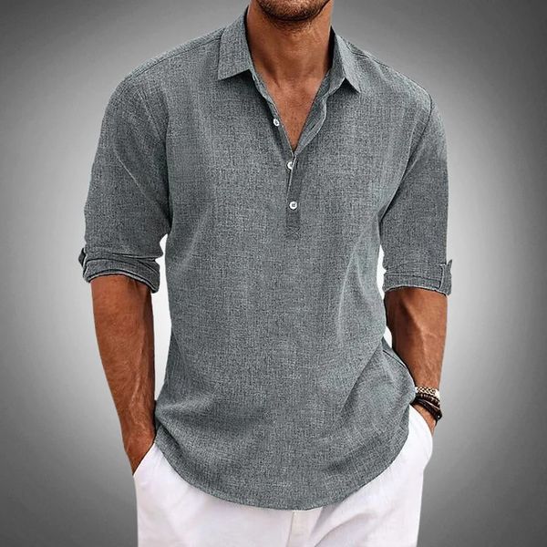 Mario™ | Chemise en lin classique