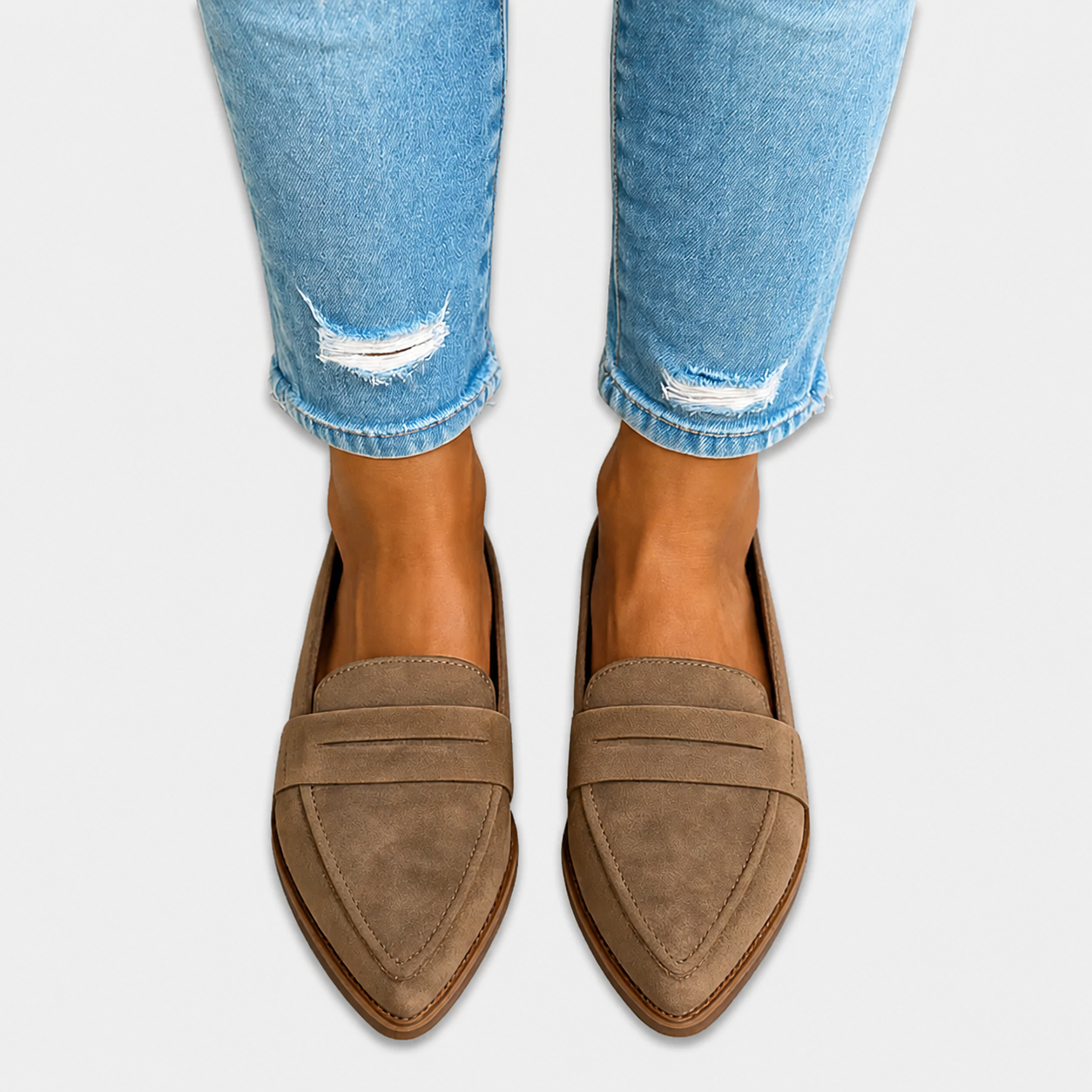 Nadia™ | Mocassins en daim