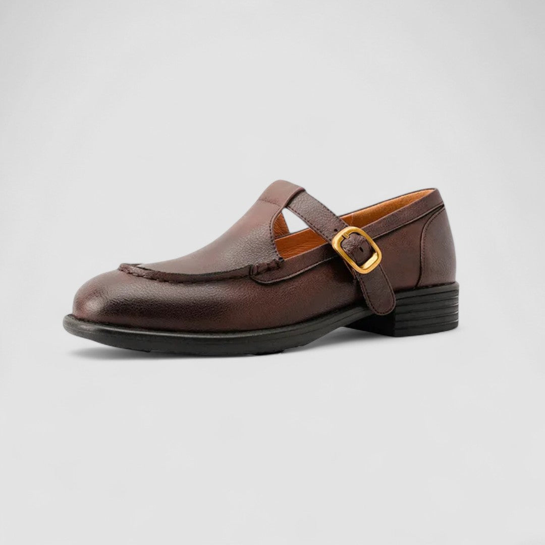 Fauve - des chaussures en cuir