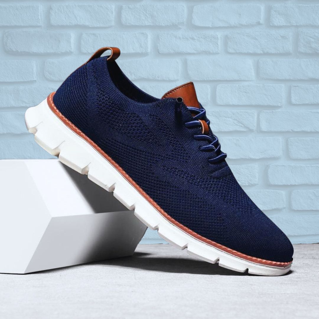 Chaussures respirantes ultra-confortables : bleu marine