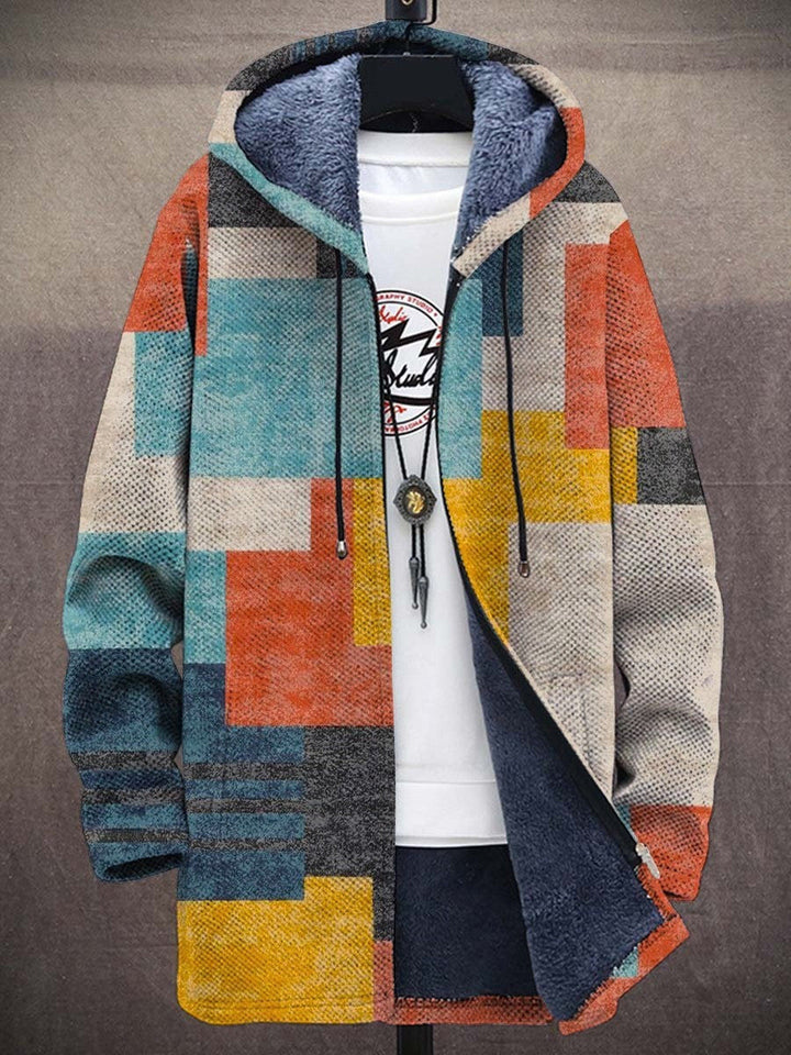 Felicity | Sweat à capuche zippé de luxe à inspiration artistique