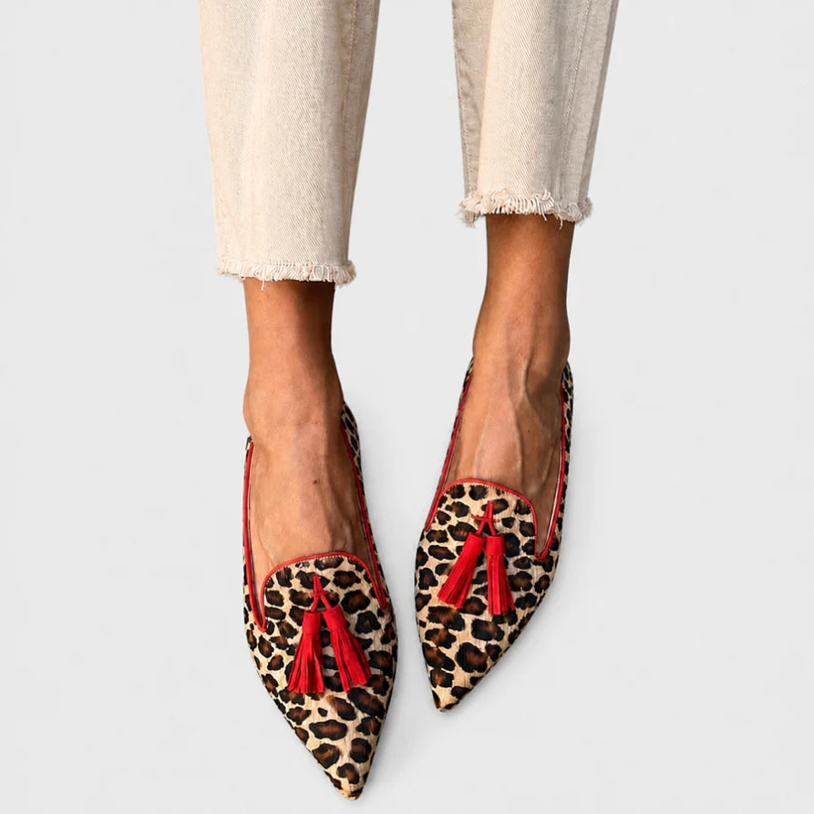 Nela™ | Mocassins en léopard