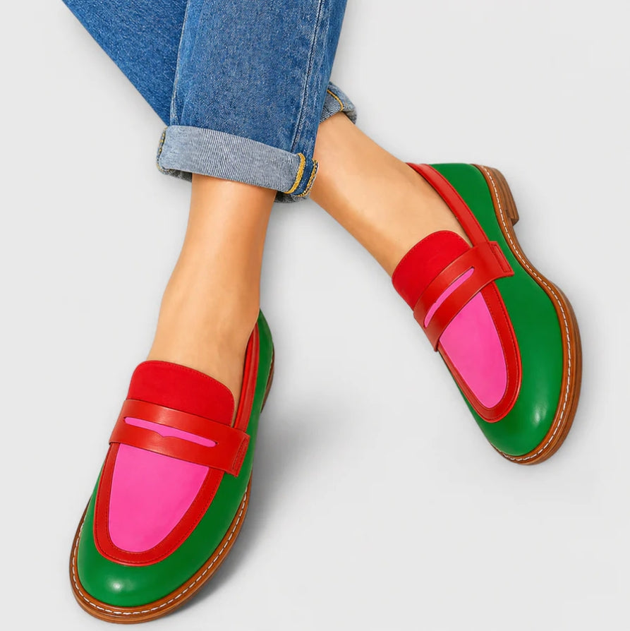 Nyla™ | Contrast Casual Loafers (Mocassins décontractés à contraste)