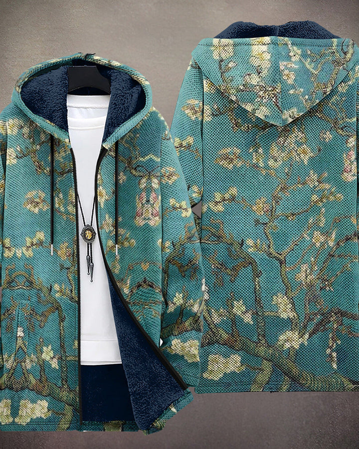 Evelyn | Sweat à capuche zippé de luxe à inspiration artistique