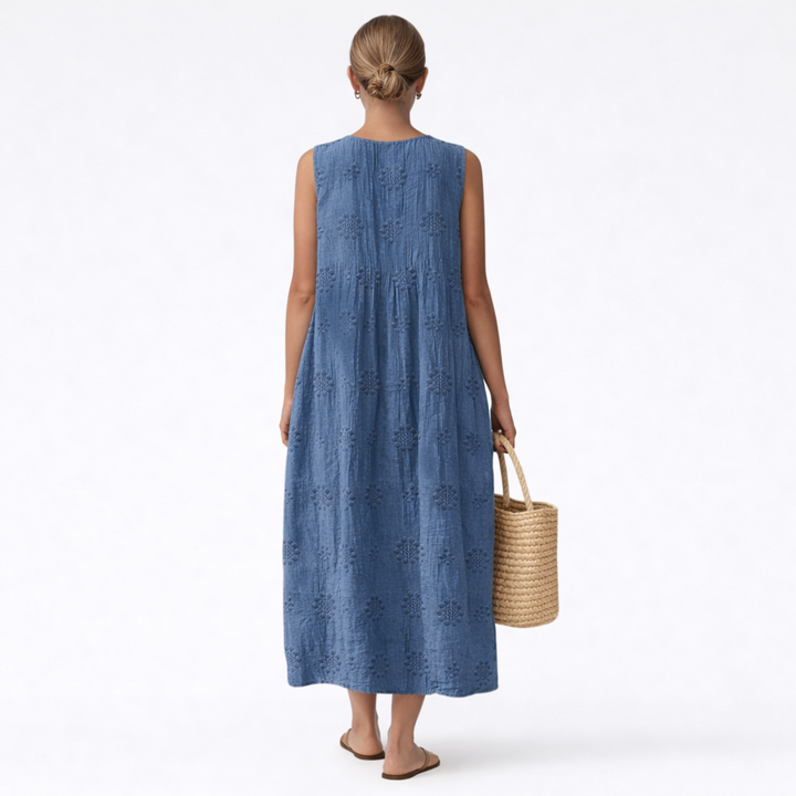 Robe, longue bohème