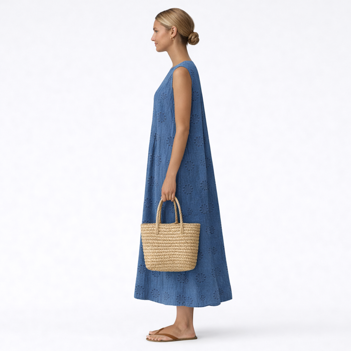 Robe, longue bohème