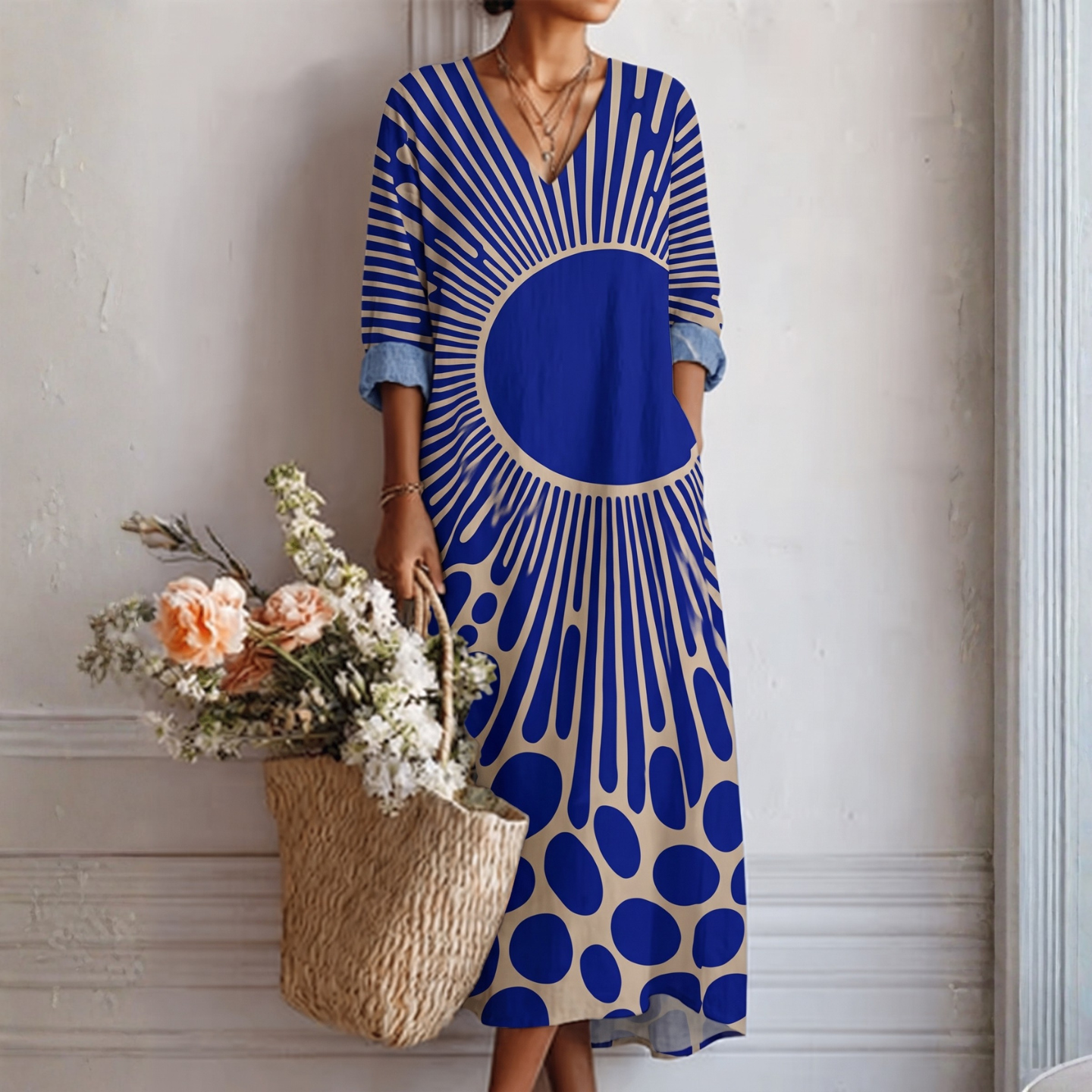 Robe longue bohème