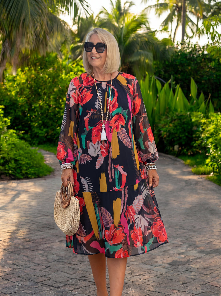 Florida – Élégante robe fleurie