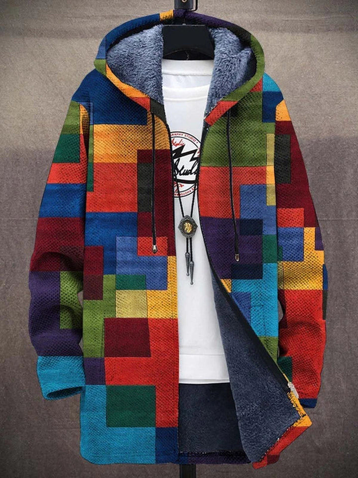 Jacqueline | Sweat à capuche zippé de luxe à inspiration artistique