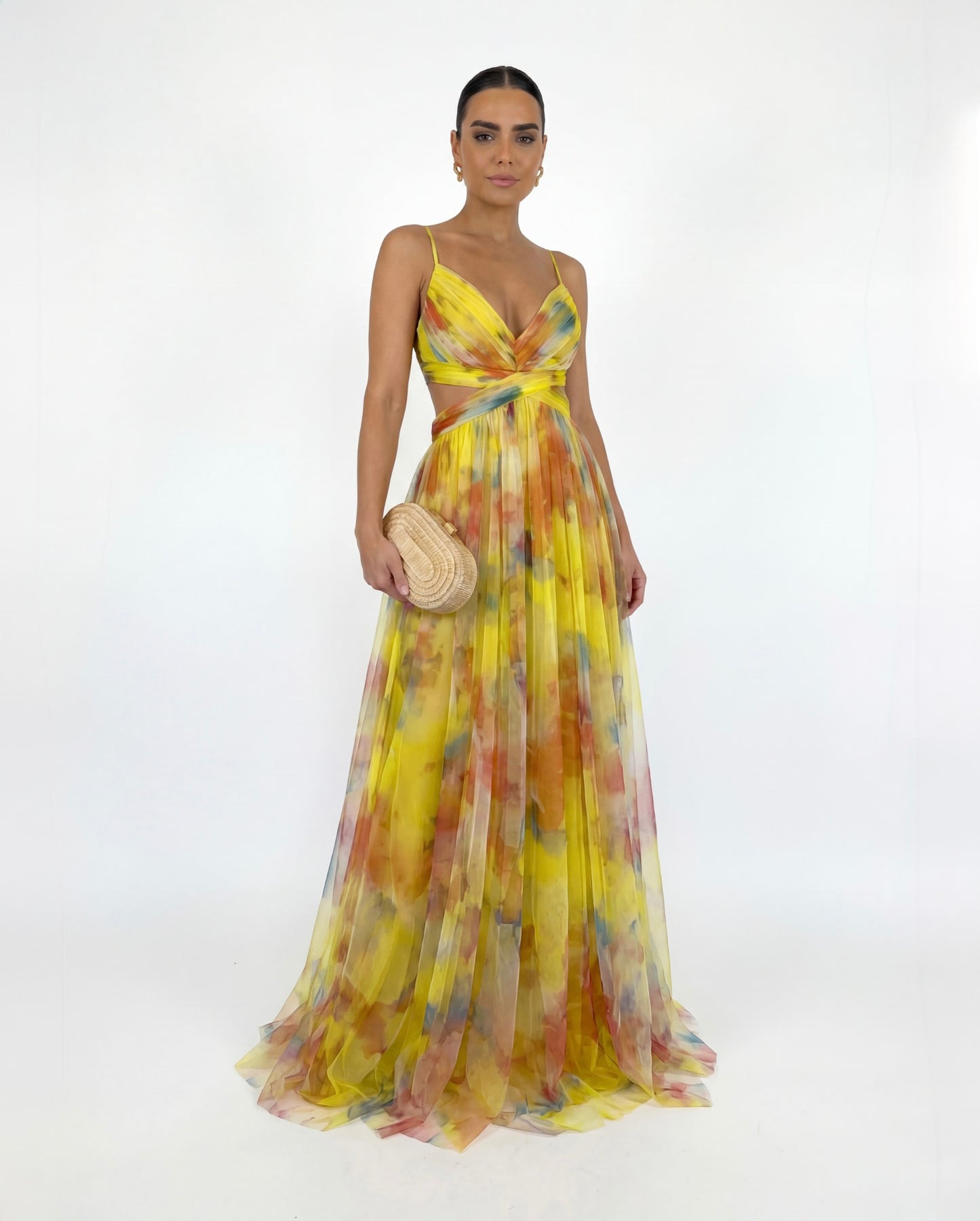 Laura™ | Robe longue Élégance florale