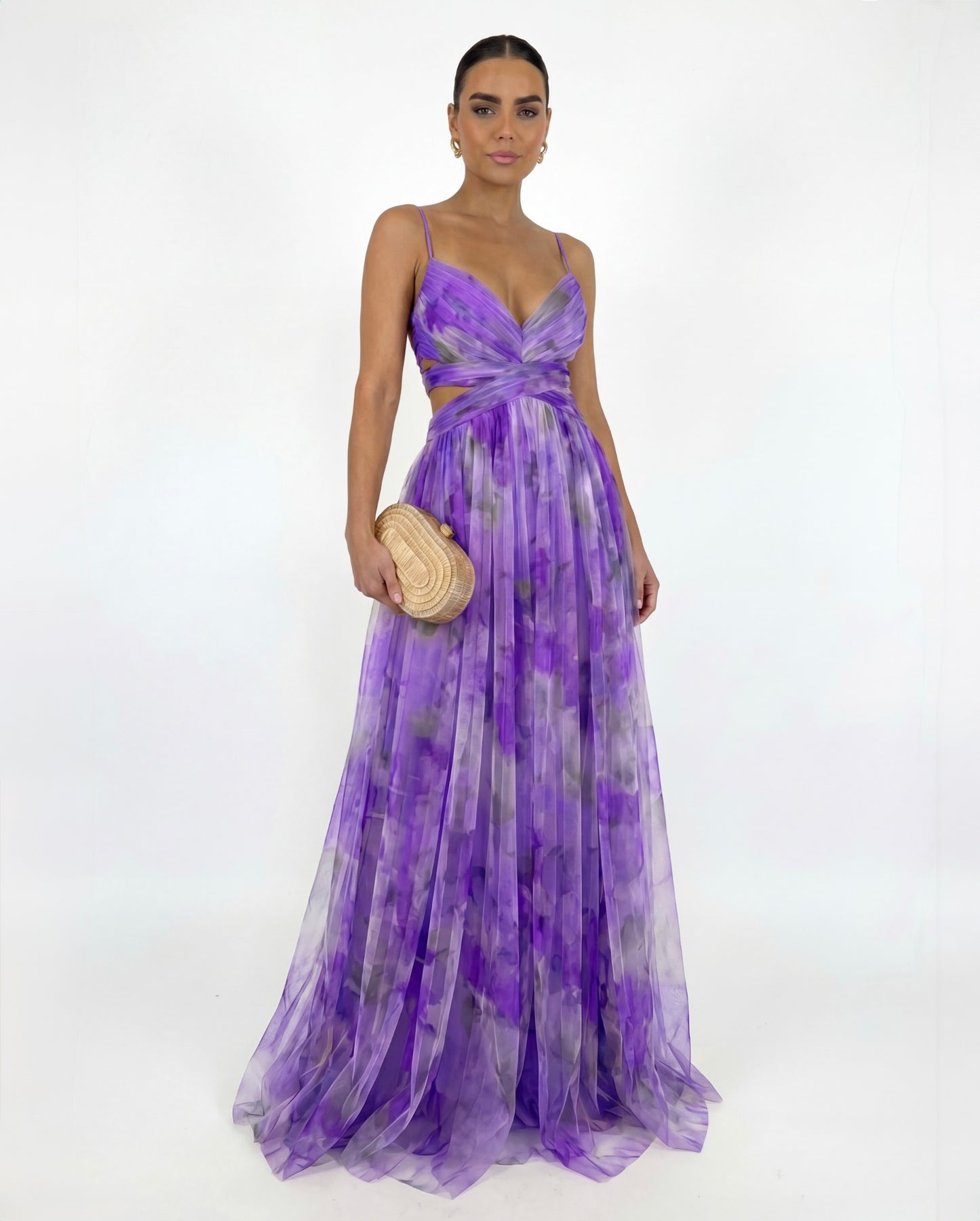 Laura™ | Robe longue Élégance florale