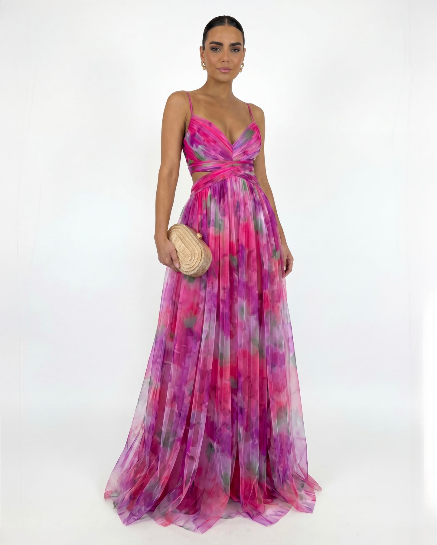 Laura™ | Robe longue Élégance florale