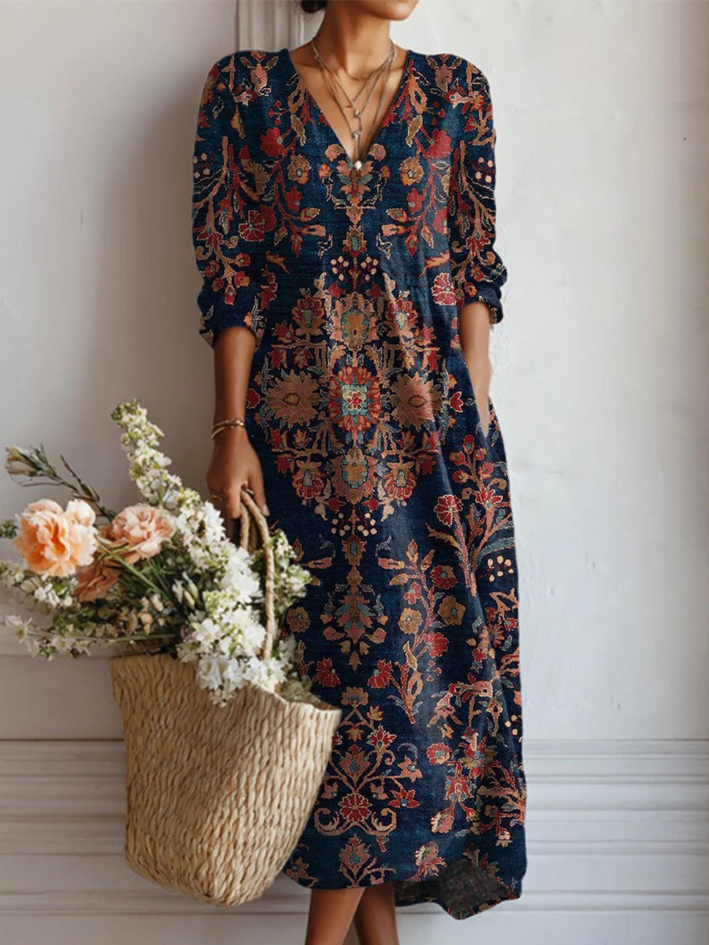 Robe longue bohème