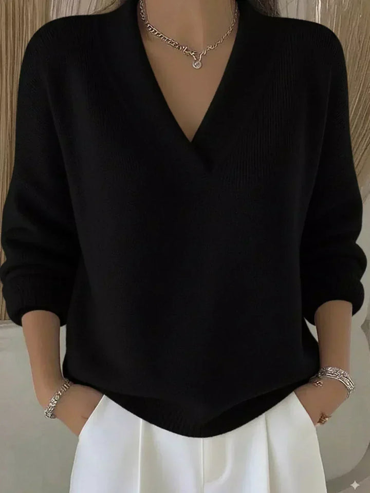 Violeta | Pull Ample à Col en Pointe