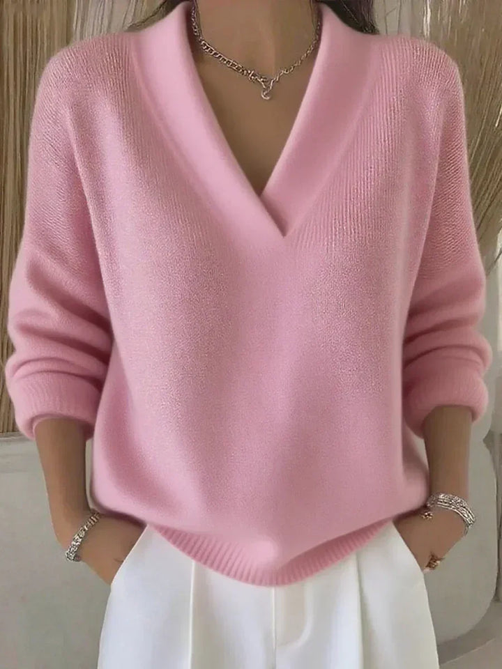 Violeta | Pull Ample à Col en Pointe