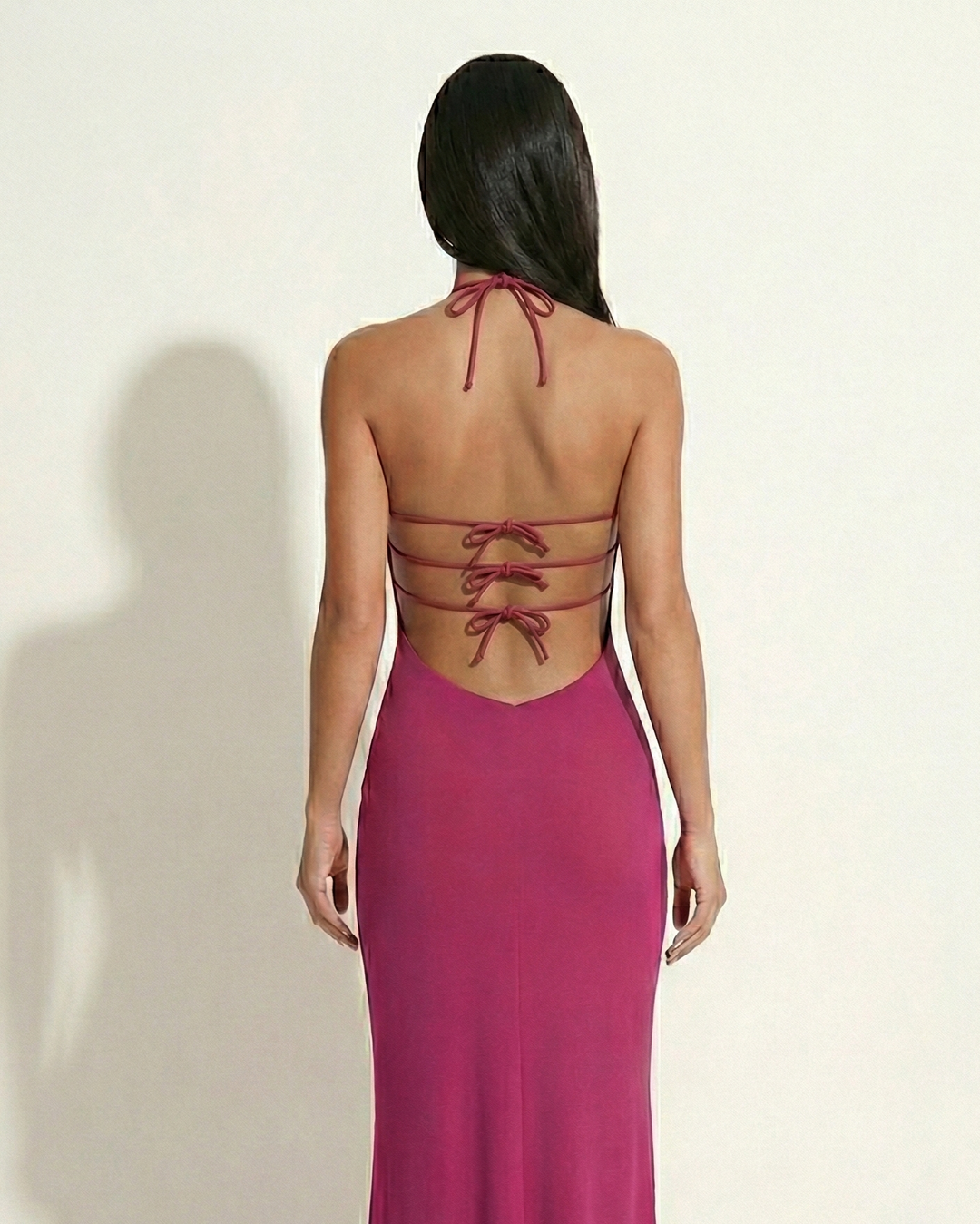 Amaia : Robe sirène rose