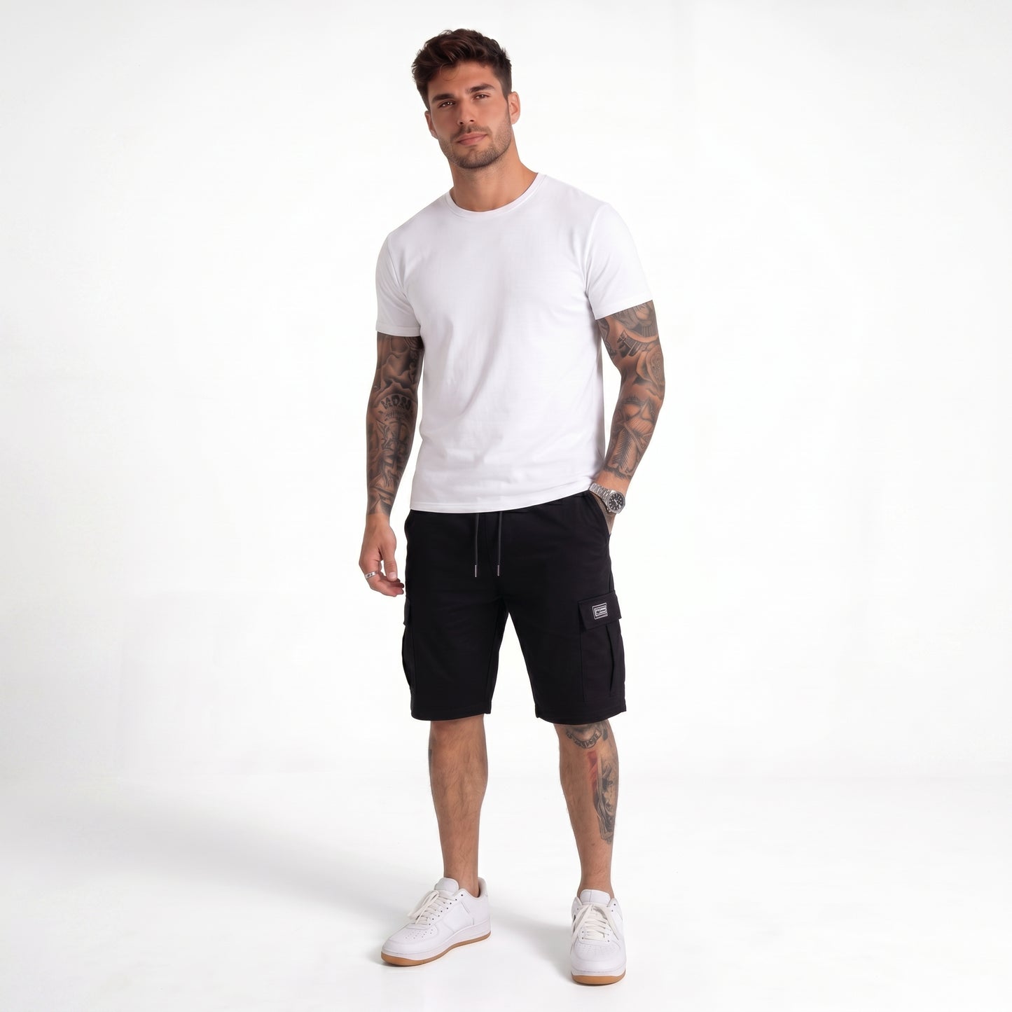 Hernandez | Shorts cargo pour hommes (achetez-en 1 et obtenez-en 1 GRATUIT)