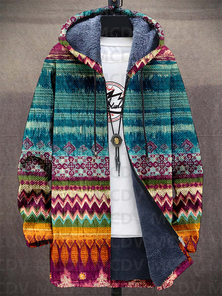 Vivica | Sweat à capuche zippé de luxe à inspiration artistique