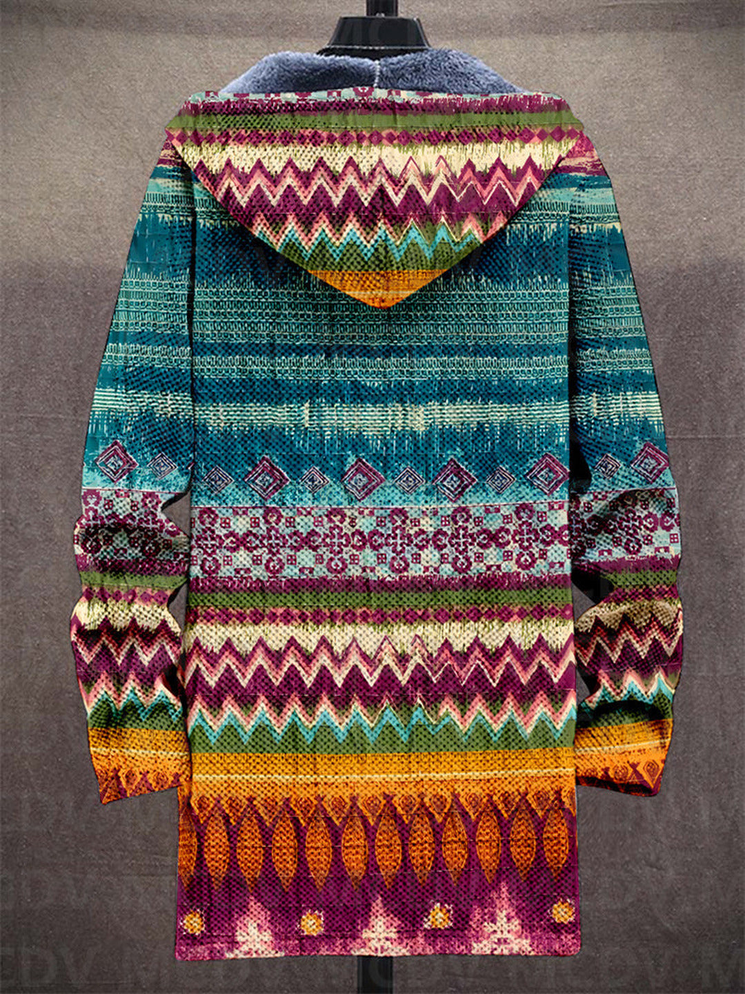 Vivica | Sweat à capuche zippé de luxe à inspiration artistique