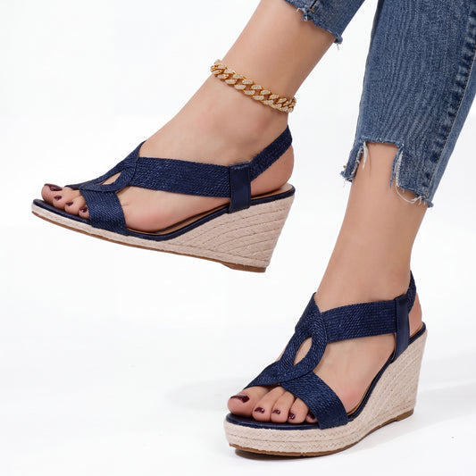 Noelia™ | Chaussures à talon ouvert en tricot