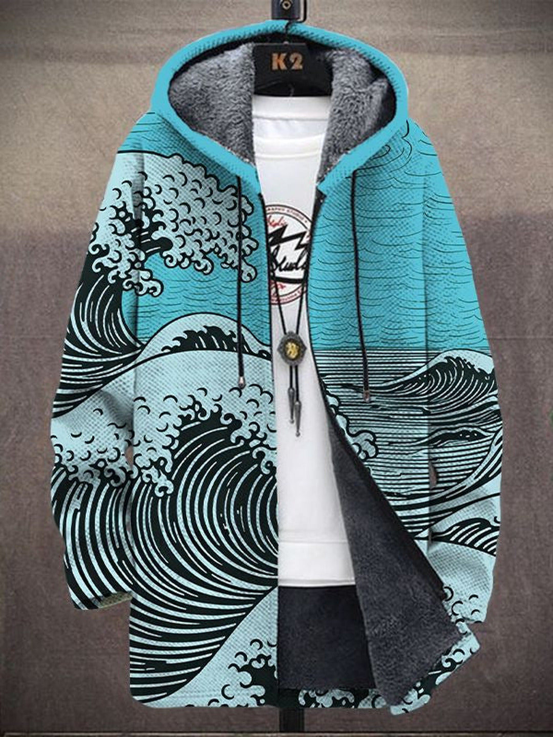 Rosalind | Sweat à capuche zippé de luxe à inspiration artistique