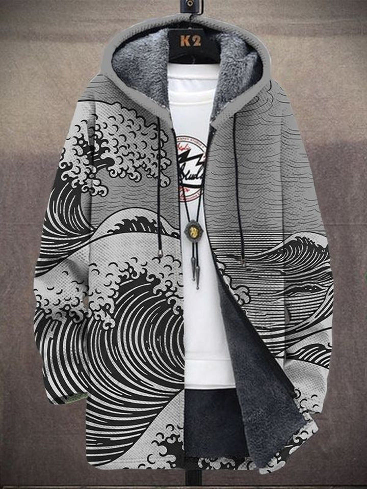 Rosalind | Sweat à capuche zippé de luxe à inspiration artistique