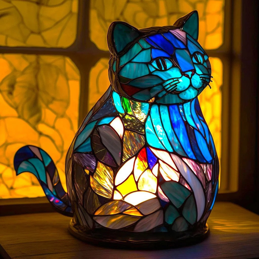 Gorducho - Lampe Vitrail
