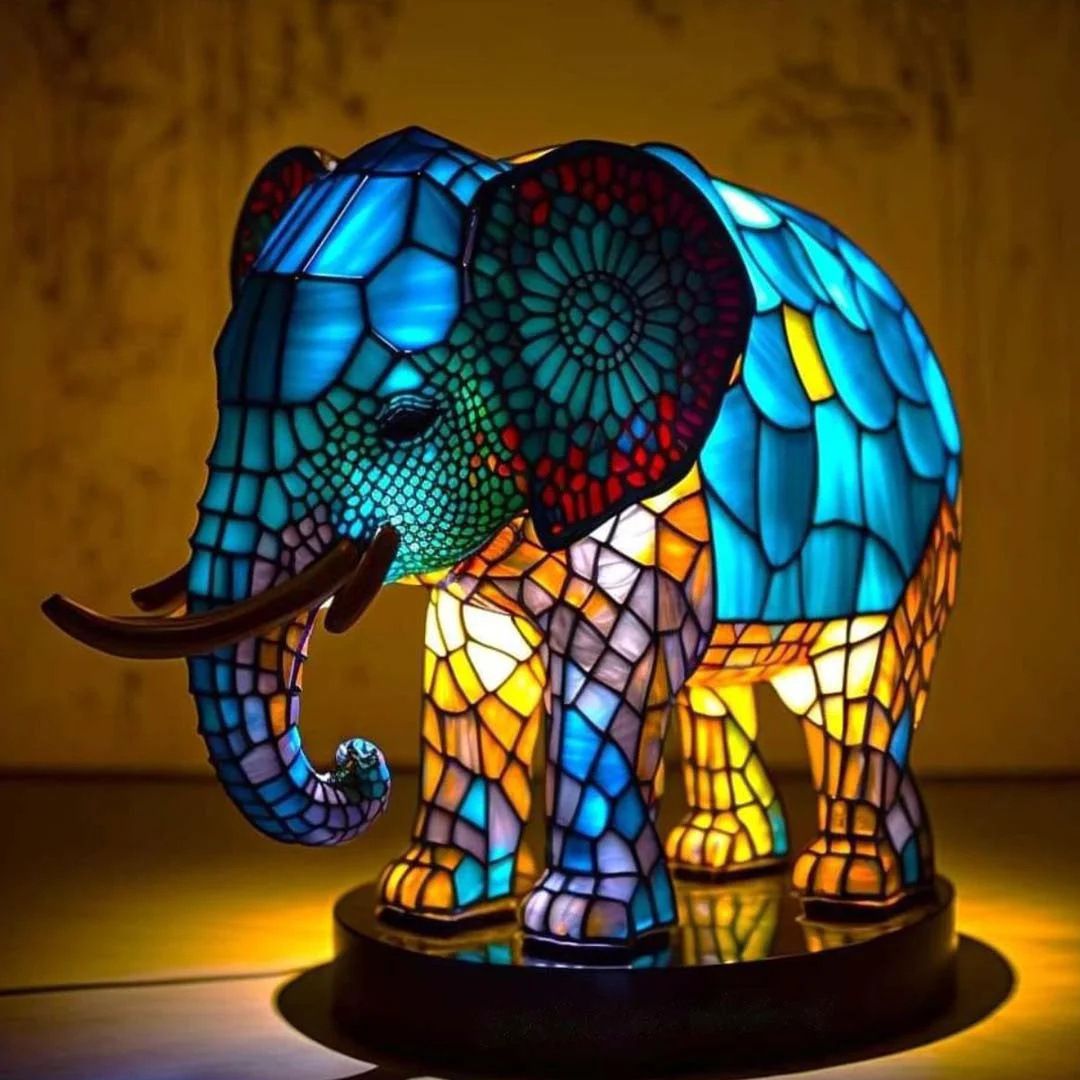 Bimbo - Lampe Vitrail