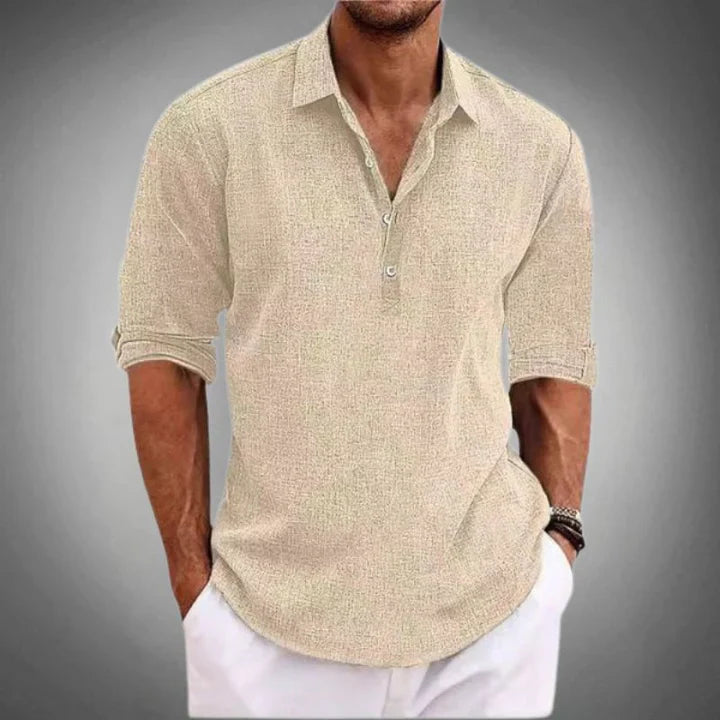 Mario™ | Chemise en lin classique