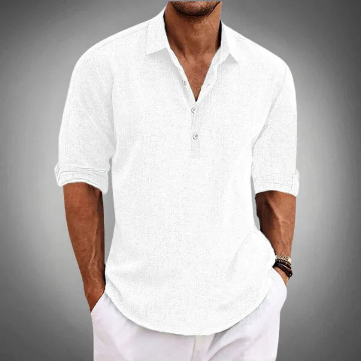 Mario™ | Chemise en lin classique