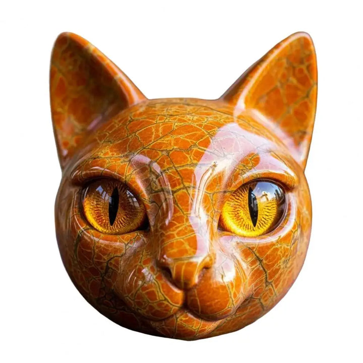 Gato - Escultura Lujosa y Mística