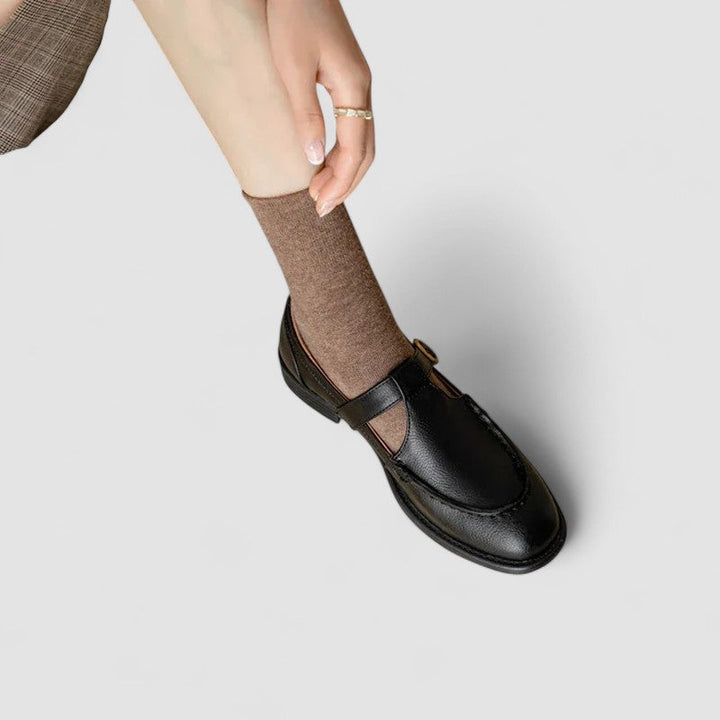 Fauve - des chaussures en cuir