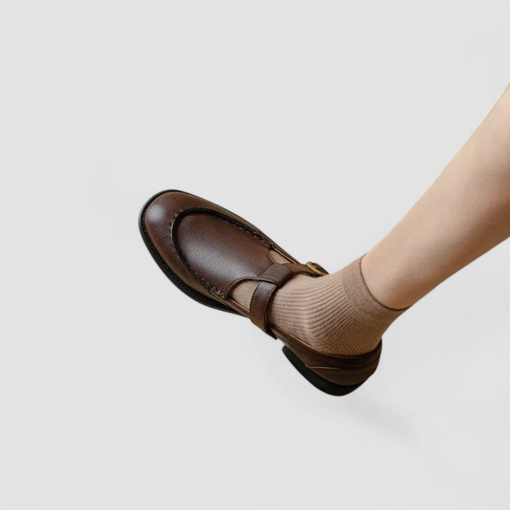 Fauve - des chaussures en cuir