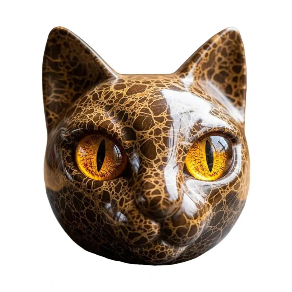 Gato - Escultura Lujosa y Mística