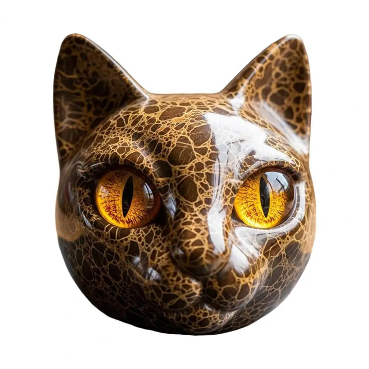 Gato - Escultura Lujosa y Mística