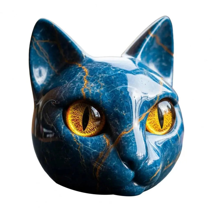 Gato - Escultura Lujosa y Mística