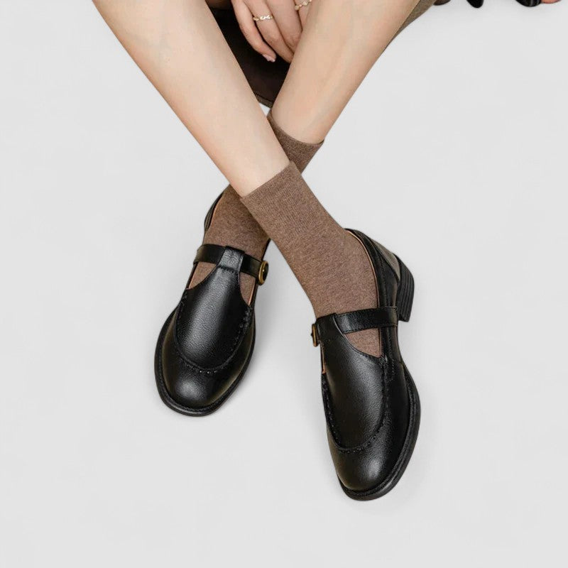 Fauve - des chaussures en cuir