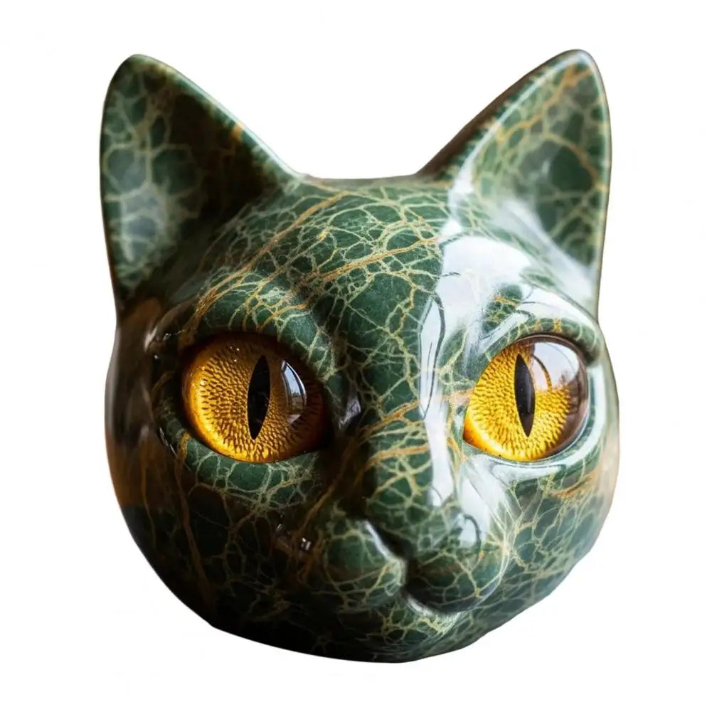 Gato - Escultura Lujosa y Mística