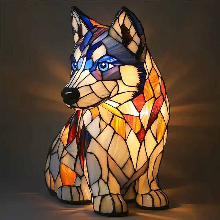 Apollo - Lampe en vitrail