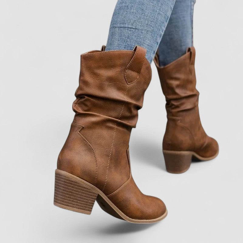 Eleanora | Bottines à talons souples