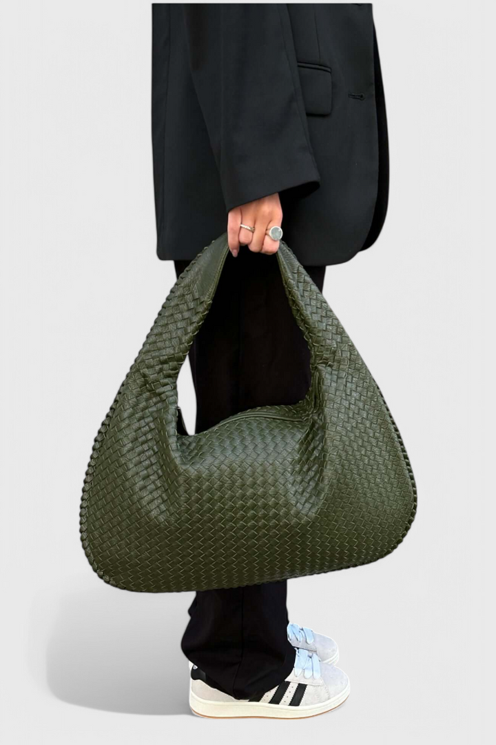 Sac à bandoulière tissé Tilly