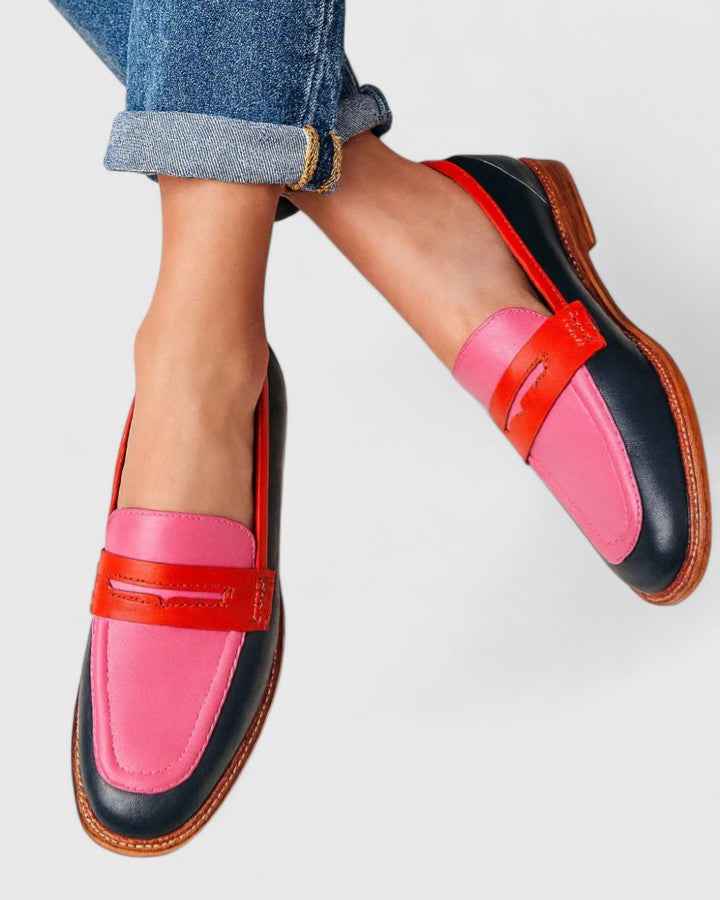 Alice™ | Mocassins décontractés à contraste
