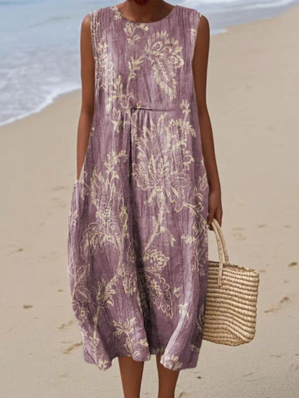 Mia™ | Robe midi à fleurs