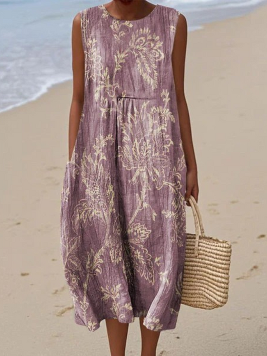 Mia™ | Robe midi à fleurs